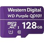 WD MicroSDXC card 128GB Purple WDD128G1P0C Class 10