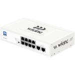 Wiking WK-PS210 PoE switch, 10x LAN/8x PoE, 76W