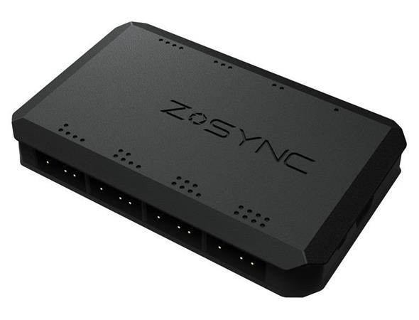 ZALMAN Z-Sync, Řídící panel podsvícení, 8x 3-pin ARGB konektor, USB 2.0, aplikace Z-Sync, kompatibil